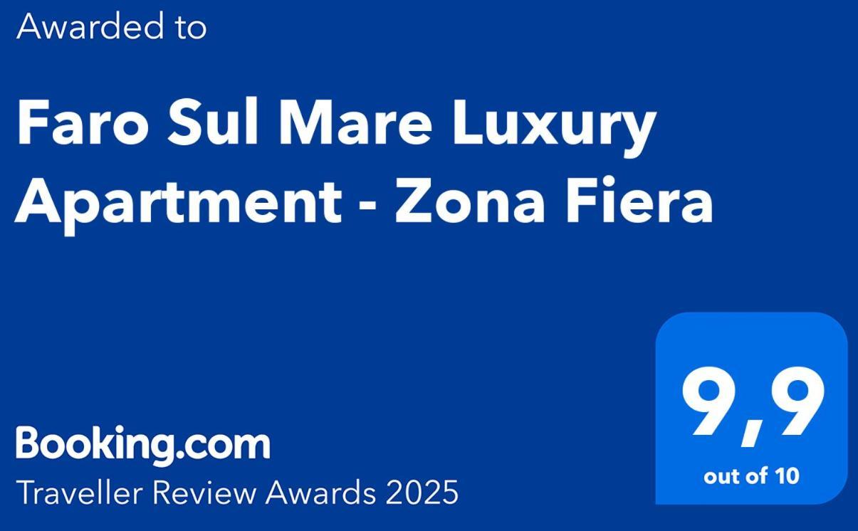 Faro Sul Mare Luxury Apartment - Zona Fiera Bari Luaran gambar